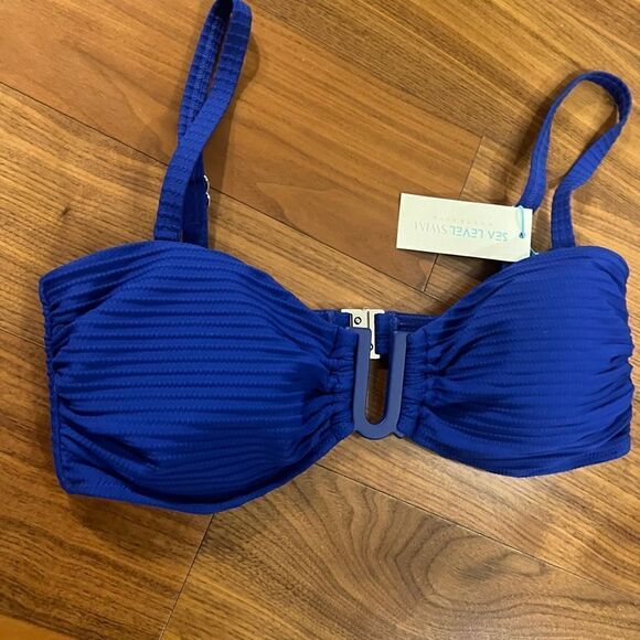 Sea Level swim Spinnaker bandeau size 12 NWT - Picture 4 of 12